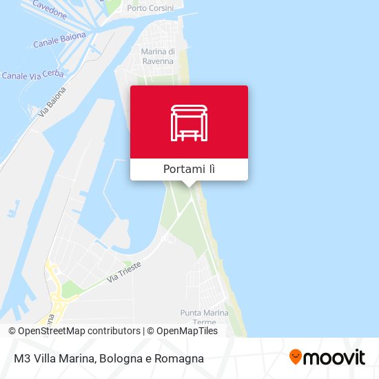 Mappa M3 Villa Marina