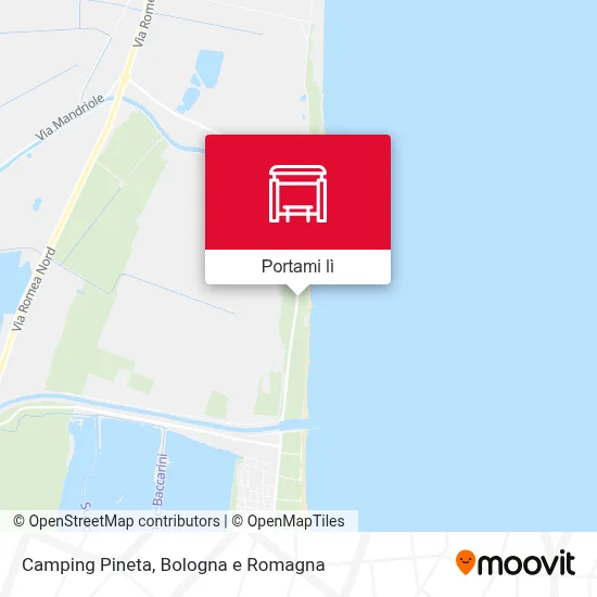 Mappa Camping Pineta