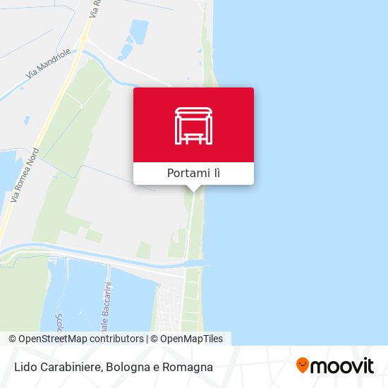 Mappa Lido Carabiniere