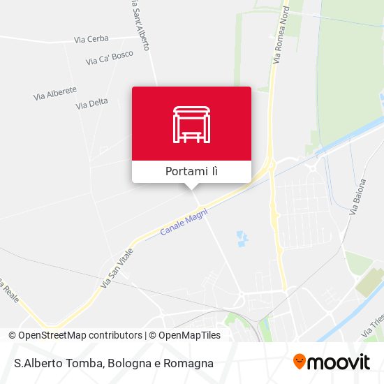 Mappa S.Alberto Tomba