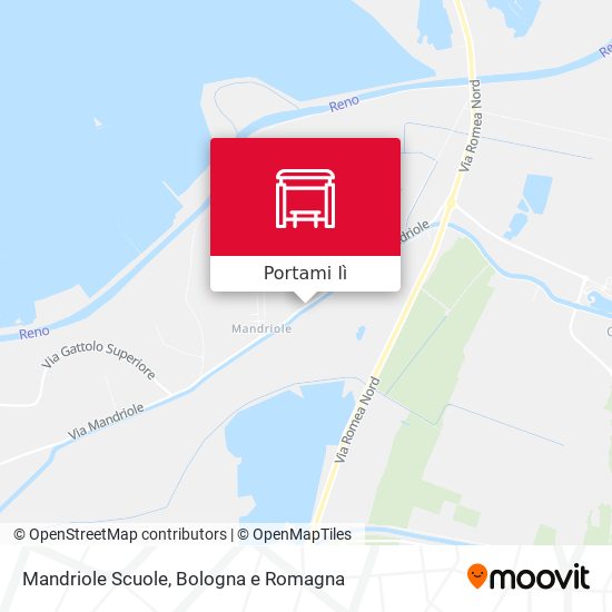 Mappa Mandriole Scuole