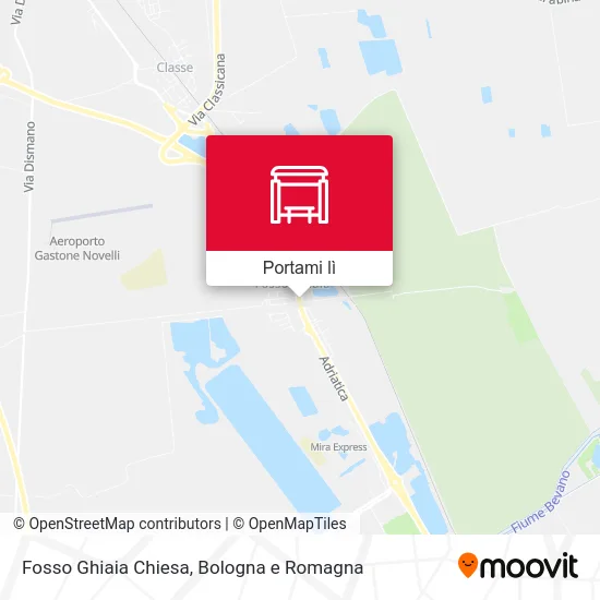 Mappa Fosso Ghiaia Chiesa