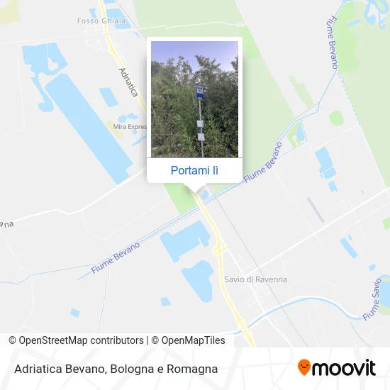 Mappa Adriatica Bevano