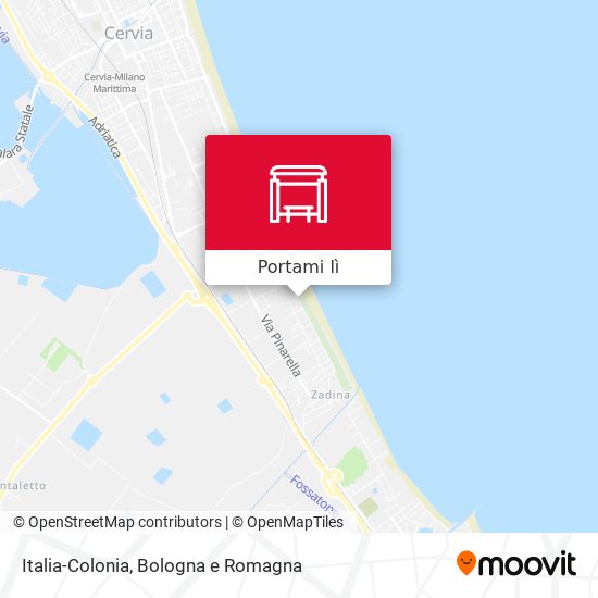 Mappa Italia-Colonia