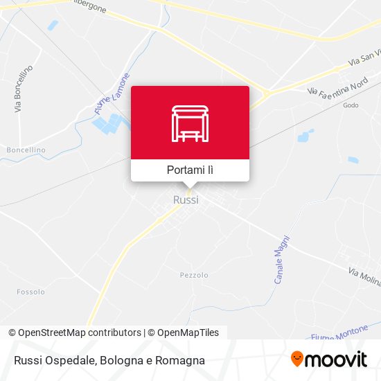 Mappa Russi Ospedale