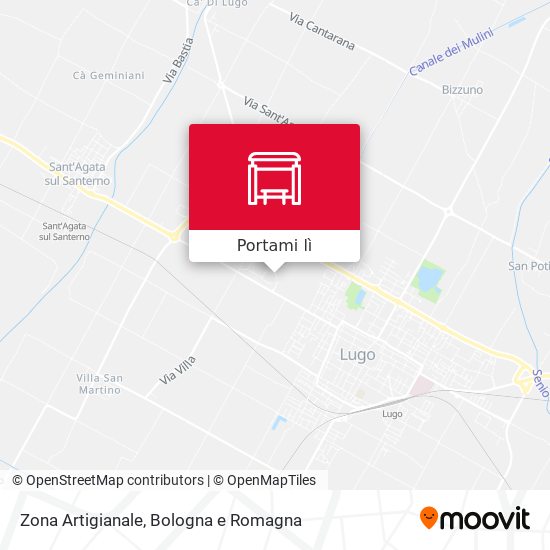 Mappa Zona Artigianale