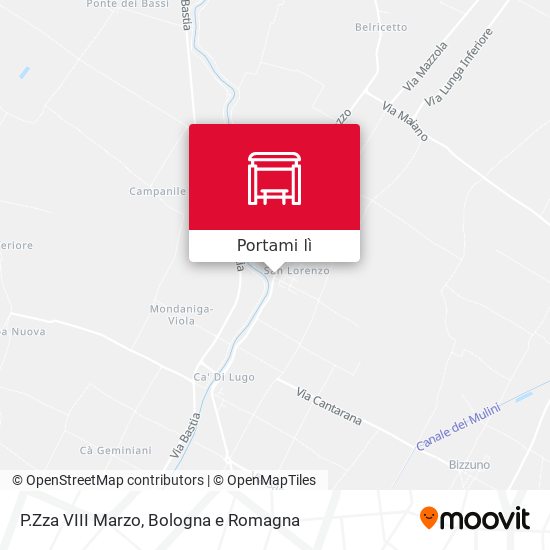 Mappa P.Zza VIII Marzo