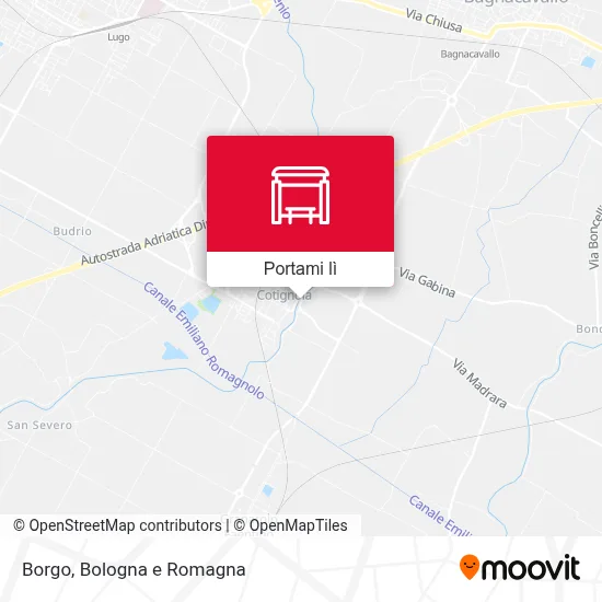 Mappa Borgo