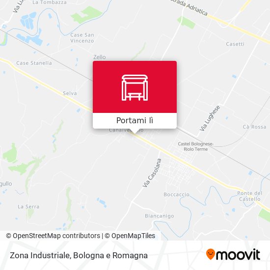 Mappa Zona Industriale