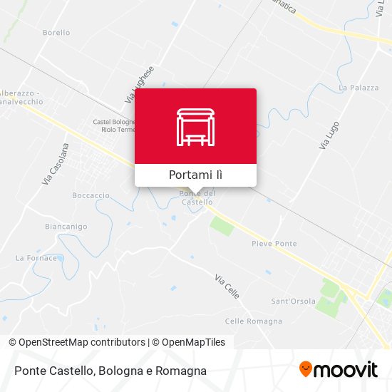 Mappa Ponte Castello