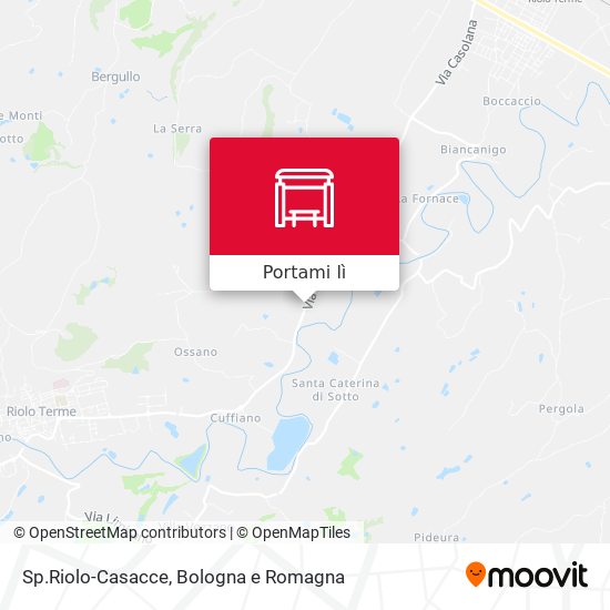 Mappa Sp.Riolo-Casacce
