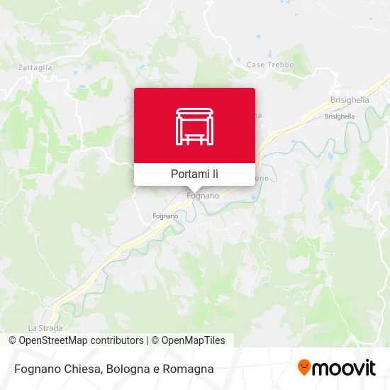 Mappa Fognano Chiesa