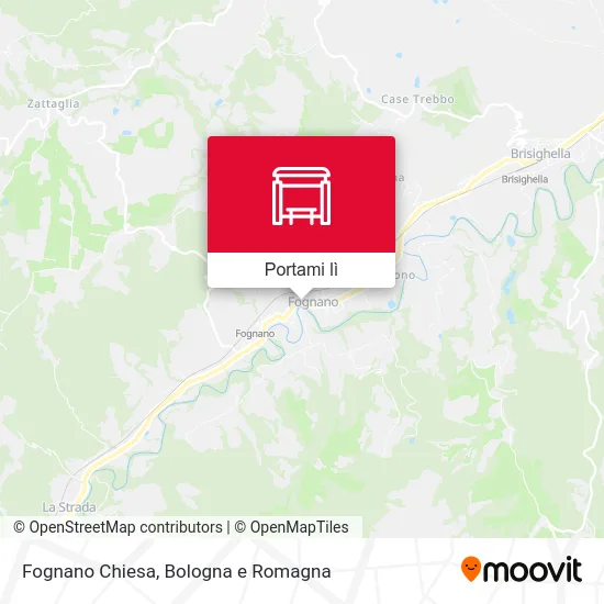 Mappa Fognano Chiesa