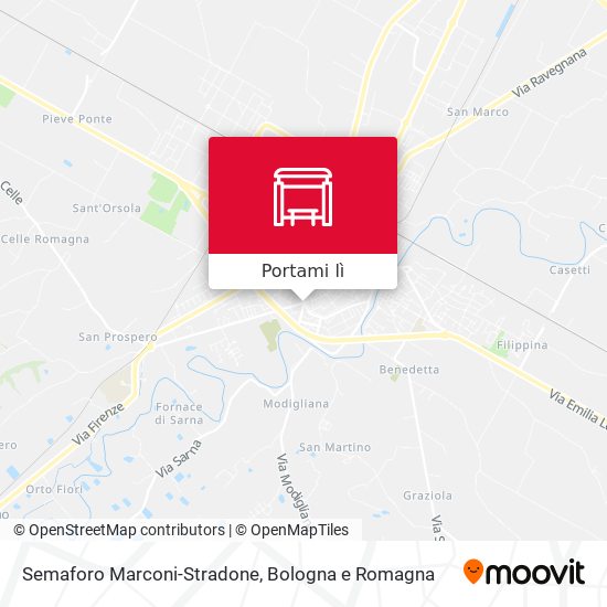 Mappa Semaforo Marconi-Stradone