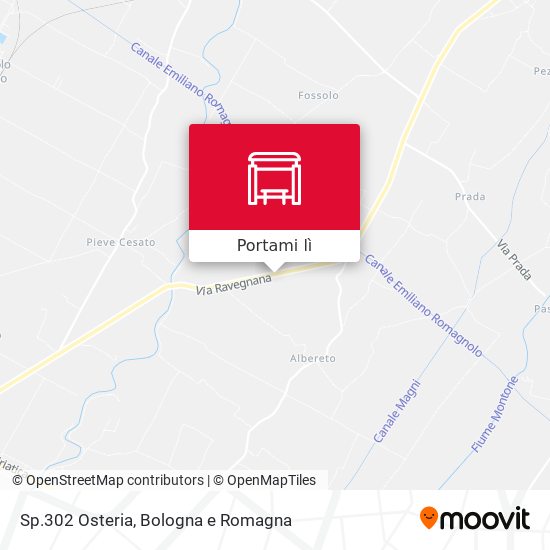 Mappa Sp.302 Osteria