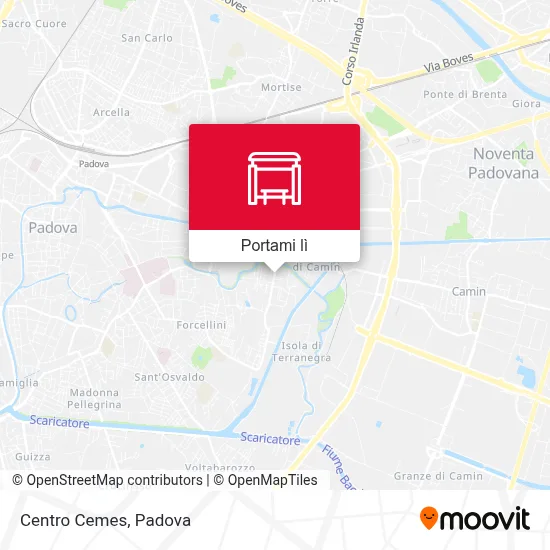 Mappa Centro Cemes