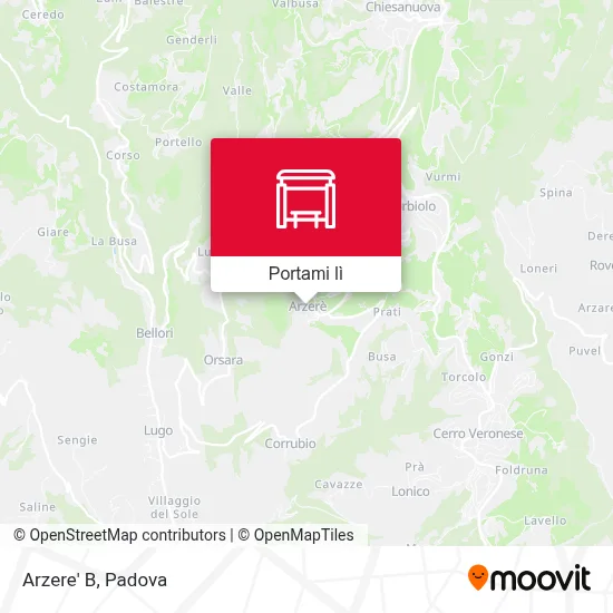 Mappa Arzere' B