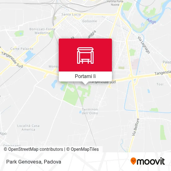 Mappa Park Genovesa