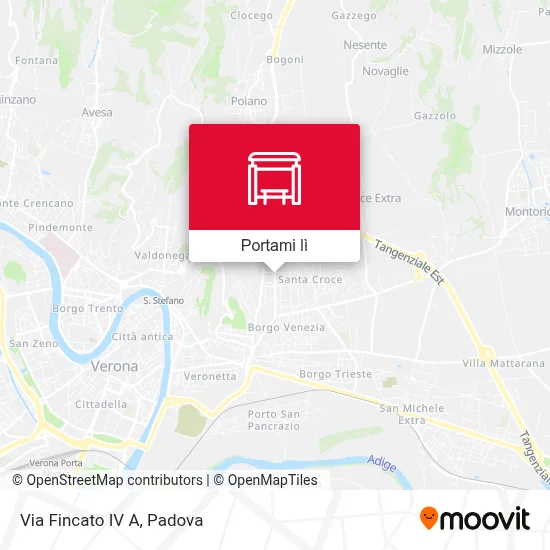 Mappa Via Fincato IV A