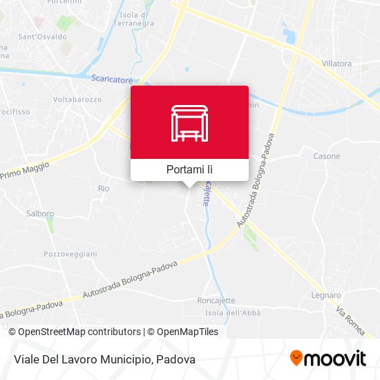 Mappa Viale Del Lavoro Municipio