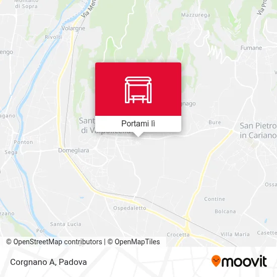Mappa Corgnano A