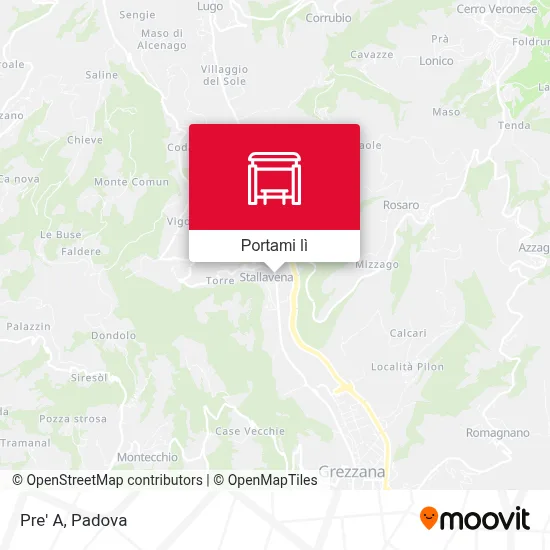 Mappa Pre' A