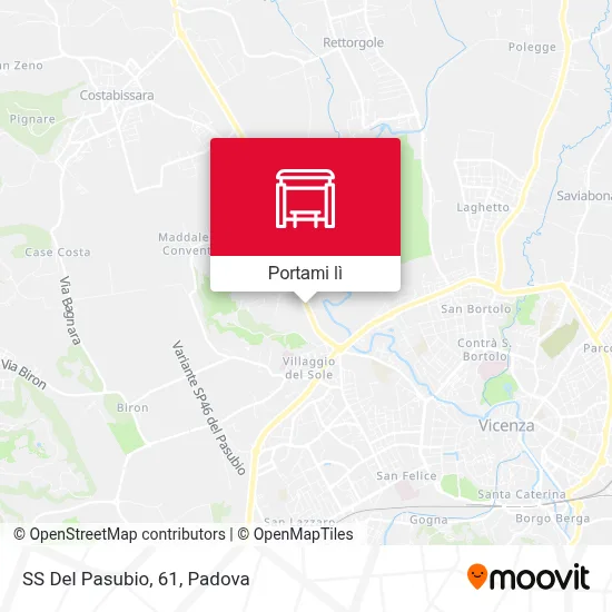 Mappa SS Del Pasubio, 61