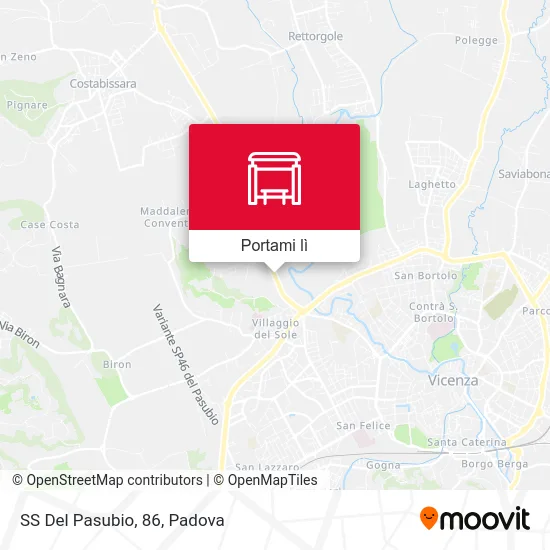 Mappa SS Del Pasubio, 86