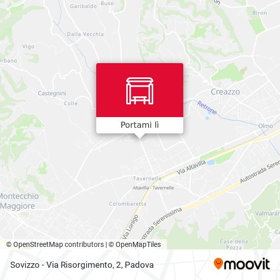 Mappa Sovizzo - Via Risorgimento, 2