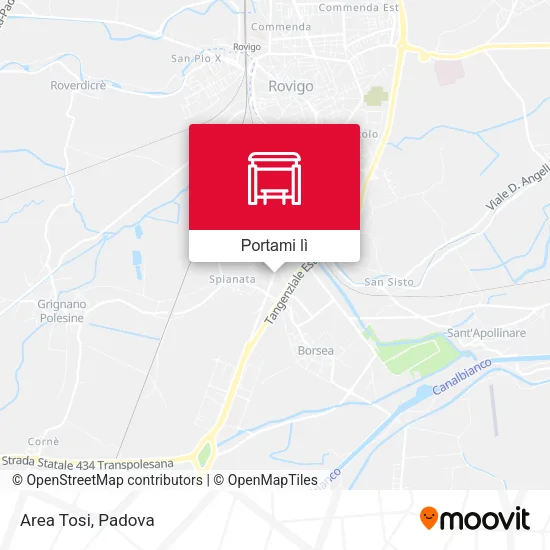Mappa Area Tosi