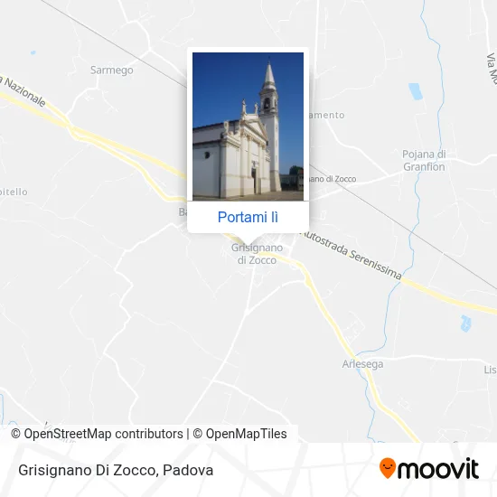 Mappa Grisignano Di Zocco