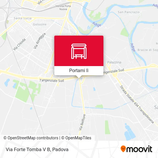 Mappa Via Forte Tomba V B