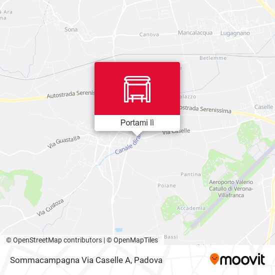Mappa Sommacampagna Via Caselle A