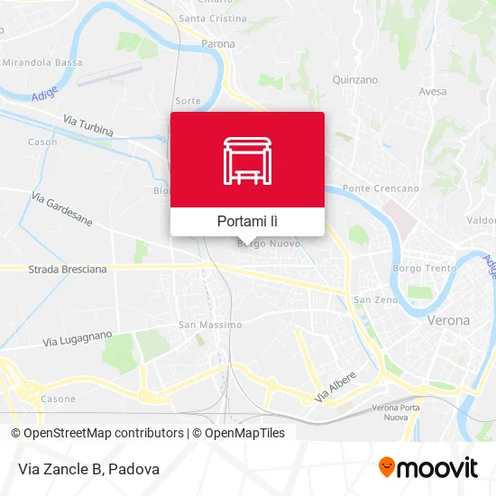 Mappa Via Zancle B