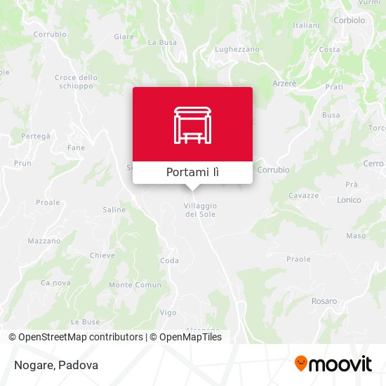 Mappa Nogare