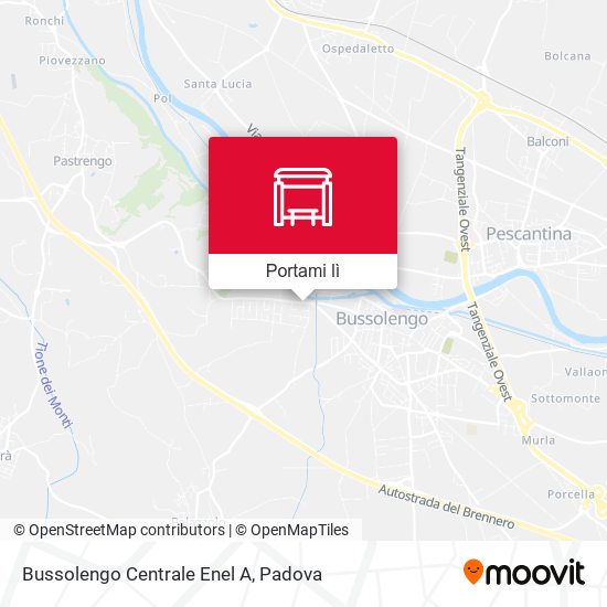 Mappa Bussolengo Centrale Enel A