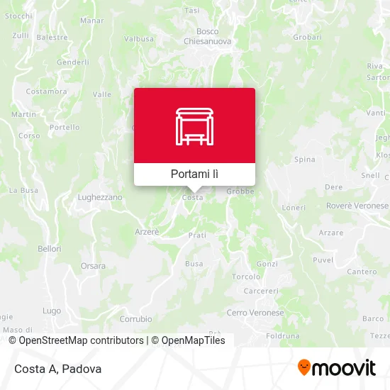 Mappa Costa A