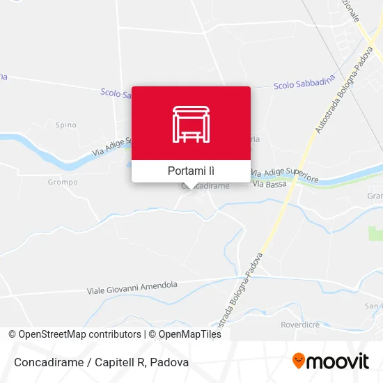 Mappa Concadirame / Capitell R