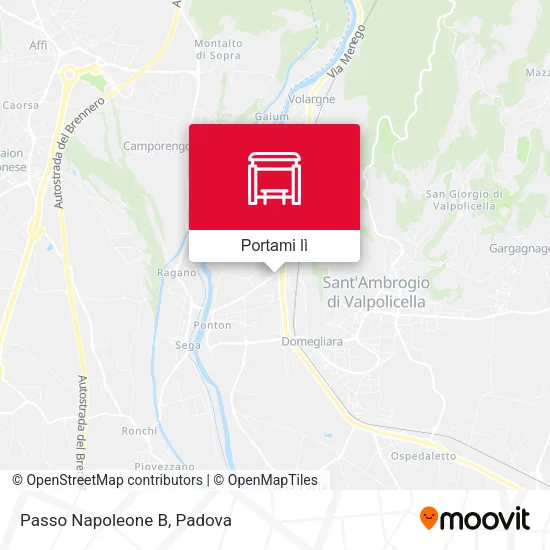 Mappa Passo Napoleone B