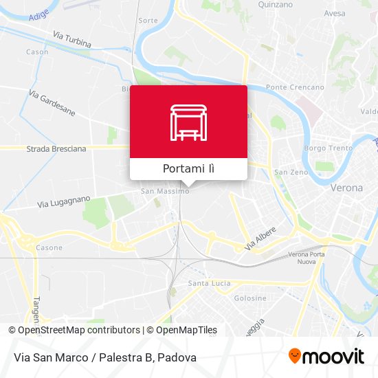 Mappa Via San Marco / Palestra B