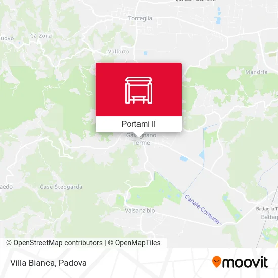 Mappa Villa Bianca
