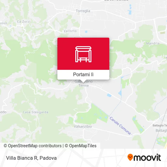 Mappa Villa Bianca R