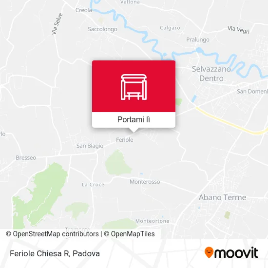 Mappa Feriole Chiesa R