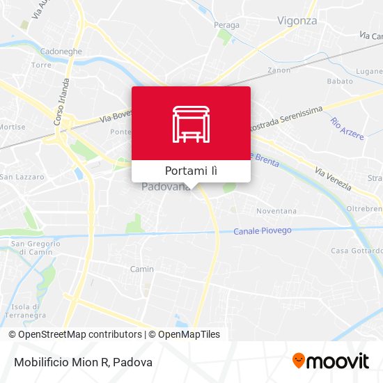 Mappa Mobilificio Mion R