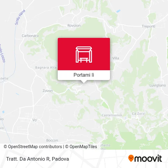 Mappa Tratt. Da Antonio R