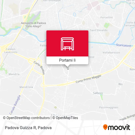 Mappa Padova Guizza R
