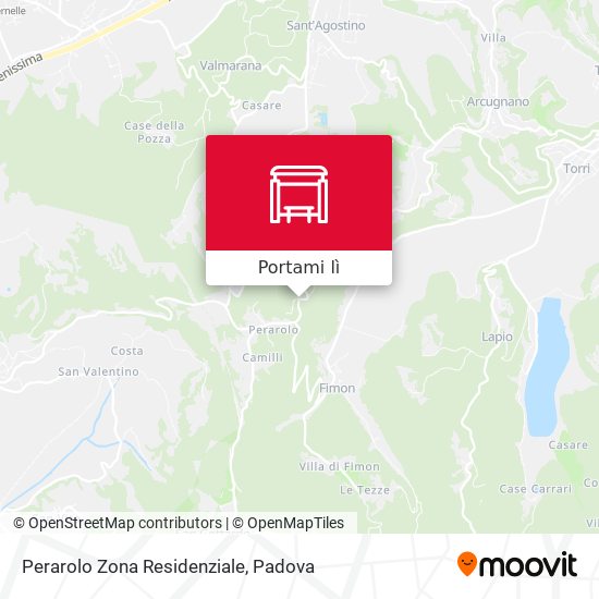 Mappa Perarolo Zona Residenziale