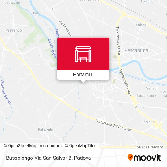 Mappa Bussolengo Via San Salvar B