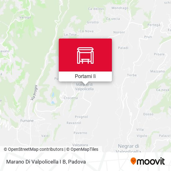 Mappa Marano Di Valpolicella I B