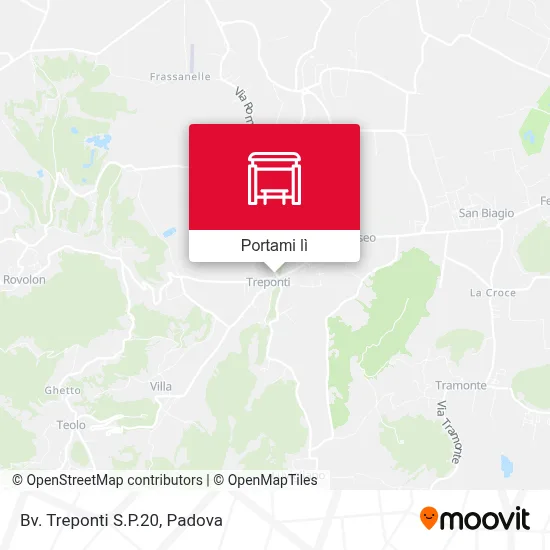 Mappa Bv. Treponti S.P.20